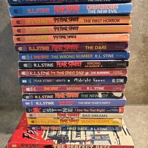 R.L. Stine Fear Street Book Collection